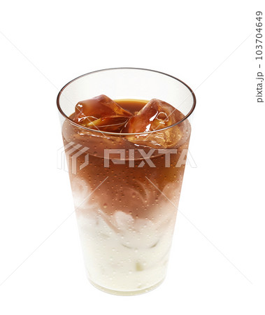 油彩画　アイスカフェラテ 油彩）アイスコーヒーとアイスカフェラテ | Yui-Fujita-onlineshop