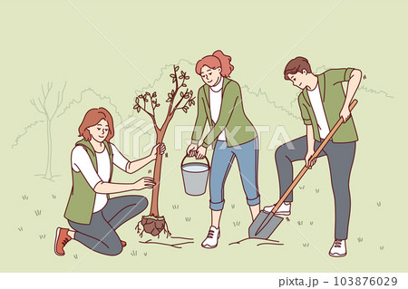 Small Scoop To Work In The Garden With Narrow Blade. Vector Illustration.  Royalty Free SVG, Cliparts, Vectors, and Stock Illustration. Image 25816146.