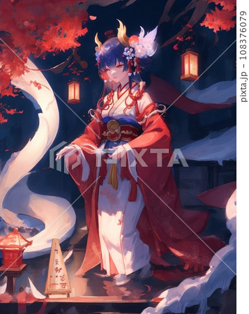 陰陽師の女の子