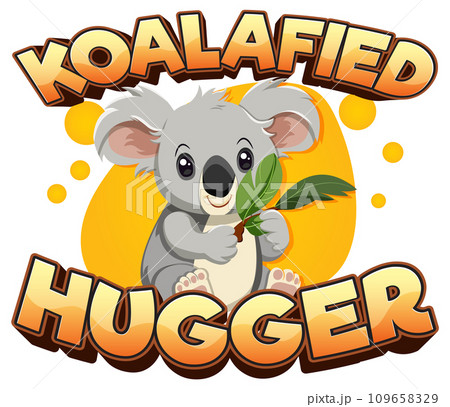 Cute koala cartoon character - Stock Illustration [106230492] - PIXTA