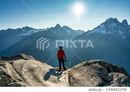 モンブラン山の写真素材 - PIXTA