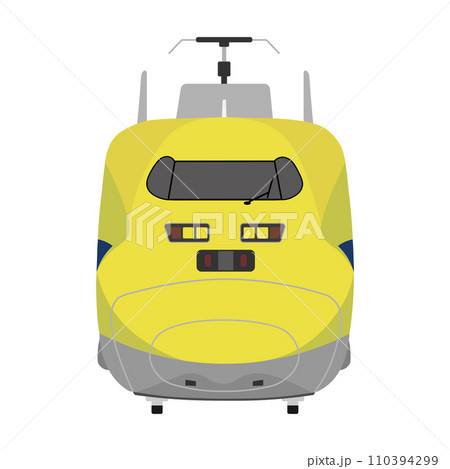 ドクターイエロー正面のイラスト素材 - PIXTA