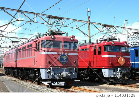 機関車 電気機関車 鉄道 田端機関区の写真素材 - PIXTA