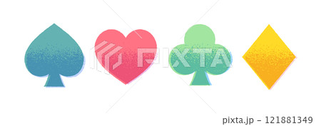 トランプ絵柄 絵柄の写真素材 - PIXTA