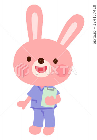 ウサギ ナース 兎 看護師のイラスト素材 - PIXTA