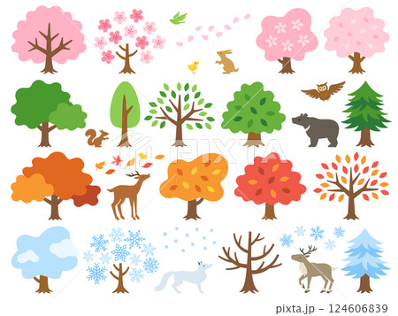 桜 桜の木 冬 自然のイラスト素材 - PIXTA