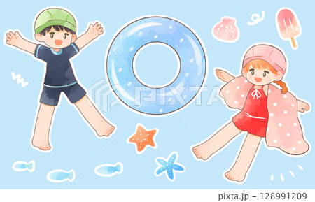 ラッシュガードのイラスト素材 - PIXTA