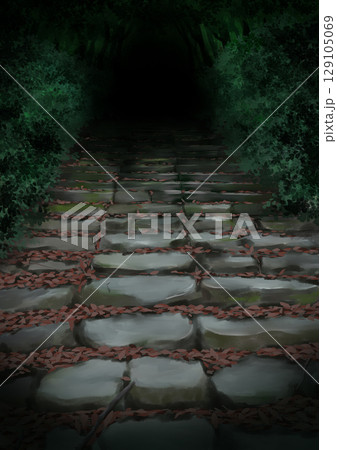 石段のイラスト素材 - PIXTA