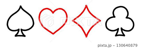 トランプ絵柄 絵柄の写真素材 - PIXTA