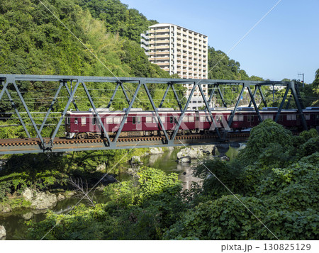 鉄道橋のモノクロ写真　電車　鉄道 鉄道橋のモノクロ写真 電車 鉄道 鉄道写真集 信州追憶の列車 ―昭和