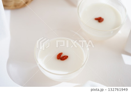 杏仁豆腐の写真素材 - PIXTA