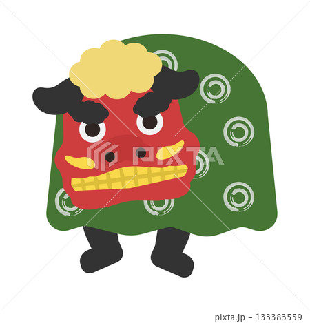 獅子舞 獅子 神楽 縁起物のイラスト素材 - PIXTA